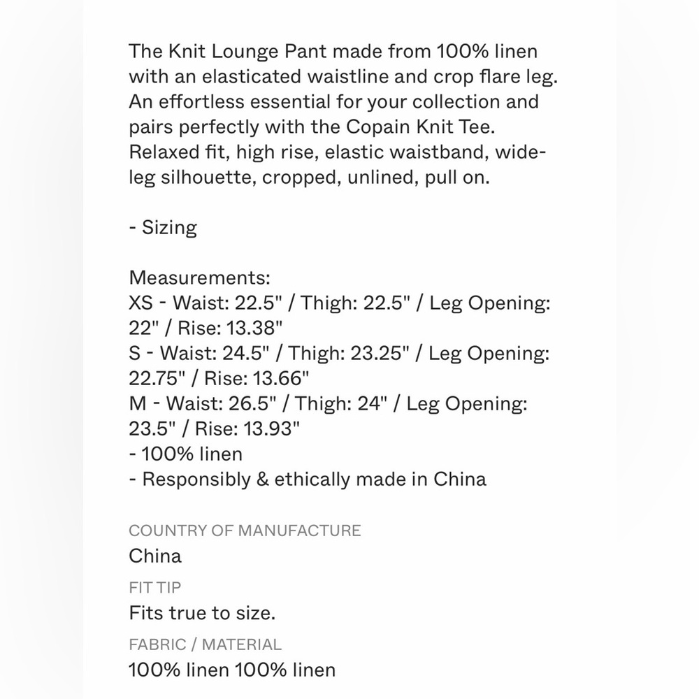 St agni lounge pants black NWT Medium M - Picture 4 of 9